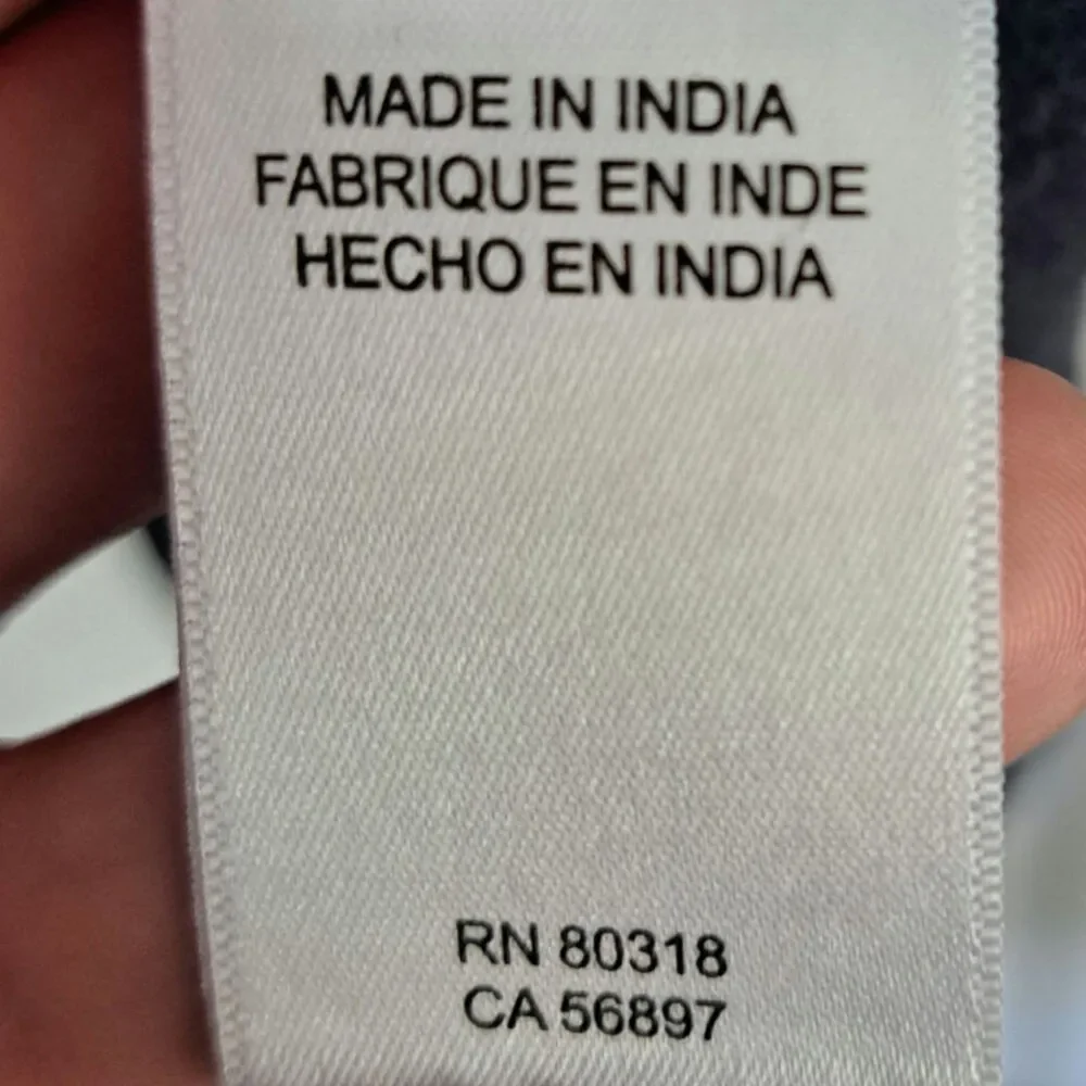 Lucky Brand Blue Multicolor Paisley Print Split Tail Women's 2X Short Sleeve - Picture 7 of 9